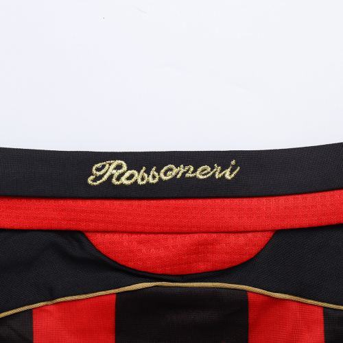Retro 2006/07 AC Milan Home Long Sleeve Soccer Jersey