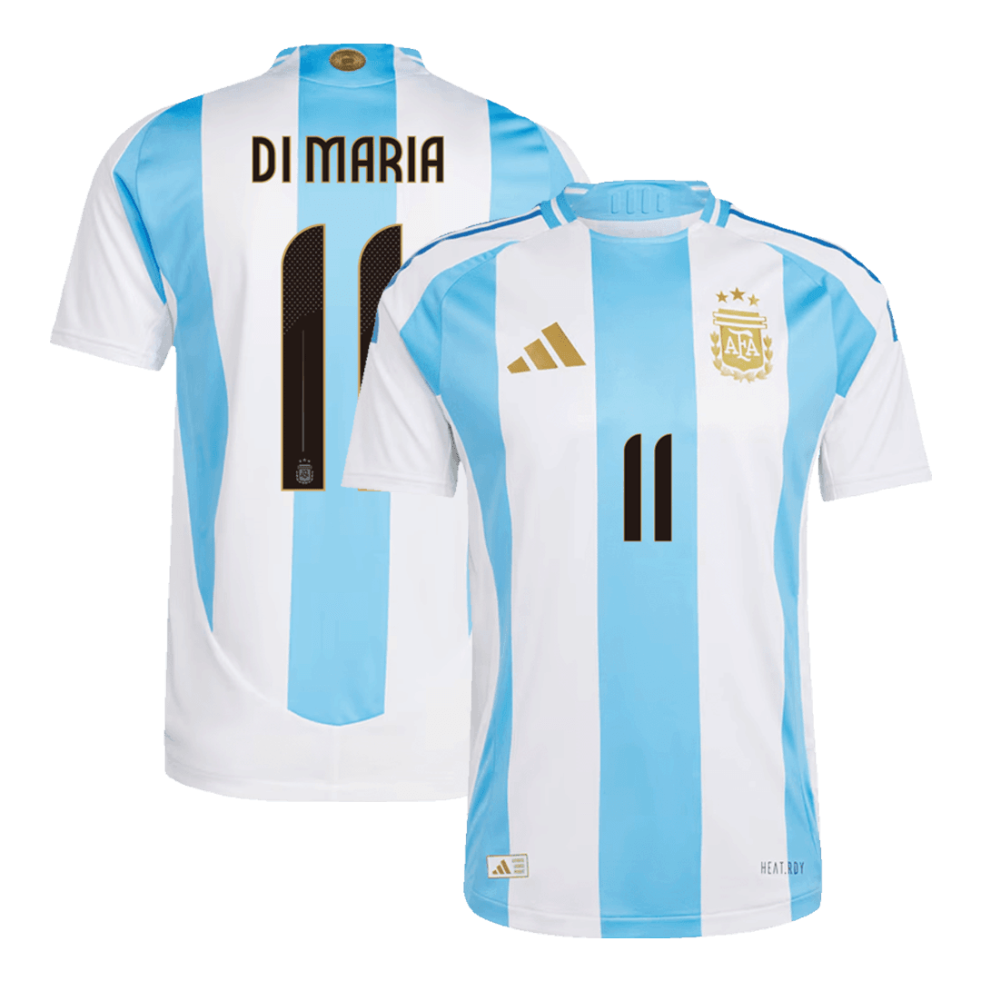 Authentic DI MARIA #11 Argentina Home Soccer Jersey Copa America 2024