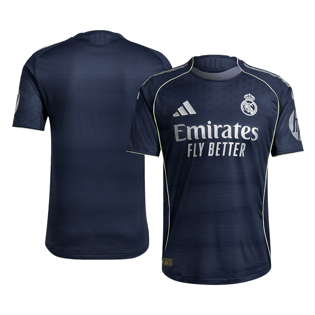 Real Madrid Away Authentic Soccer Jersey 2025/26