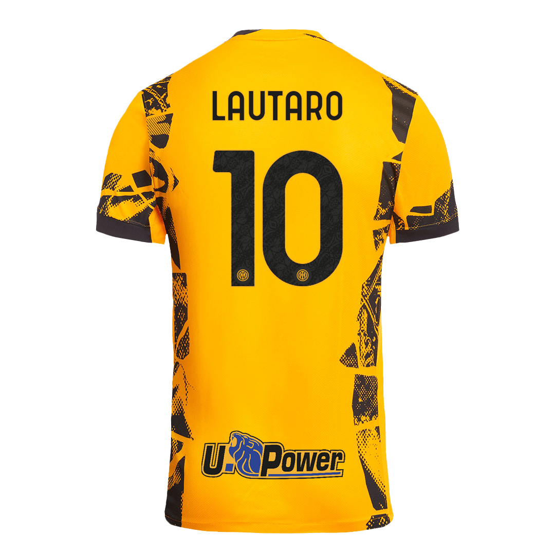 LAUTARO #10 Inter Milan Soccer Jersey Third Away Custom Shirt 2024/25