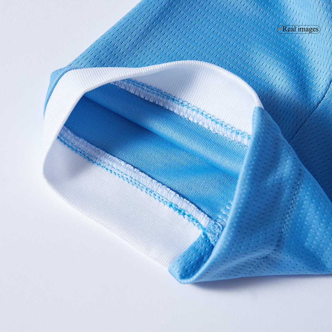 Kids Manchester City Custom Home Soccer Kits 2025/26