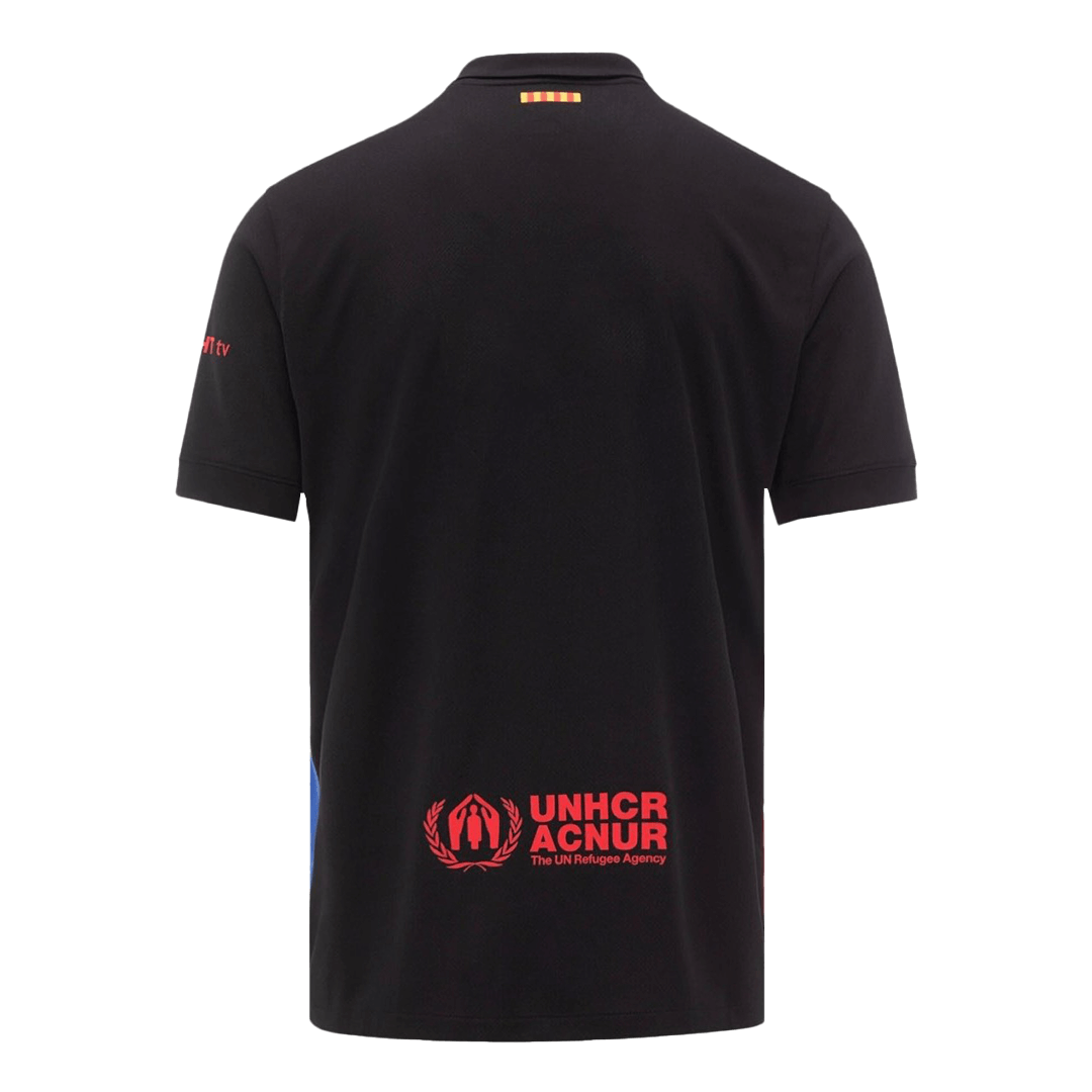 Barcelona X Travis Scott Away Soccer Jersey 2024/25 Black