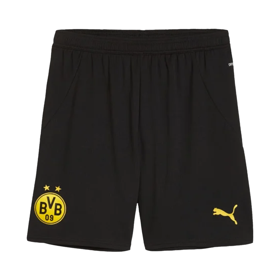 Gift-Borussia Dortmund Home Soccer Shorts 2024/25 Black