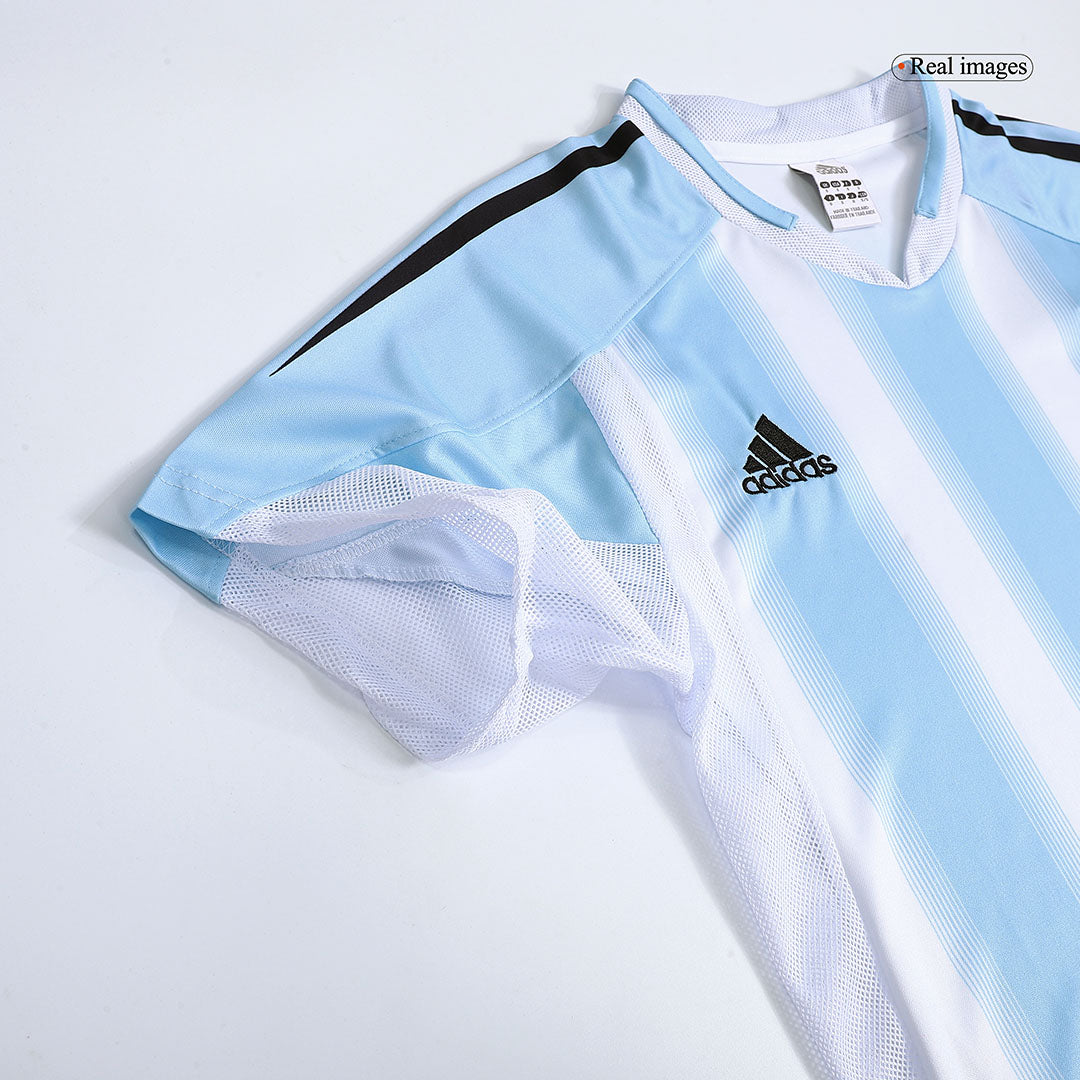 Retro 2004/05 Argentina Home Soccer Jersey