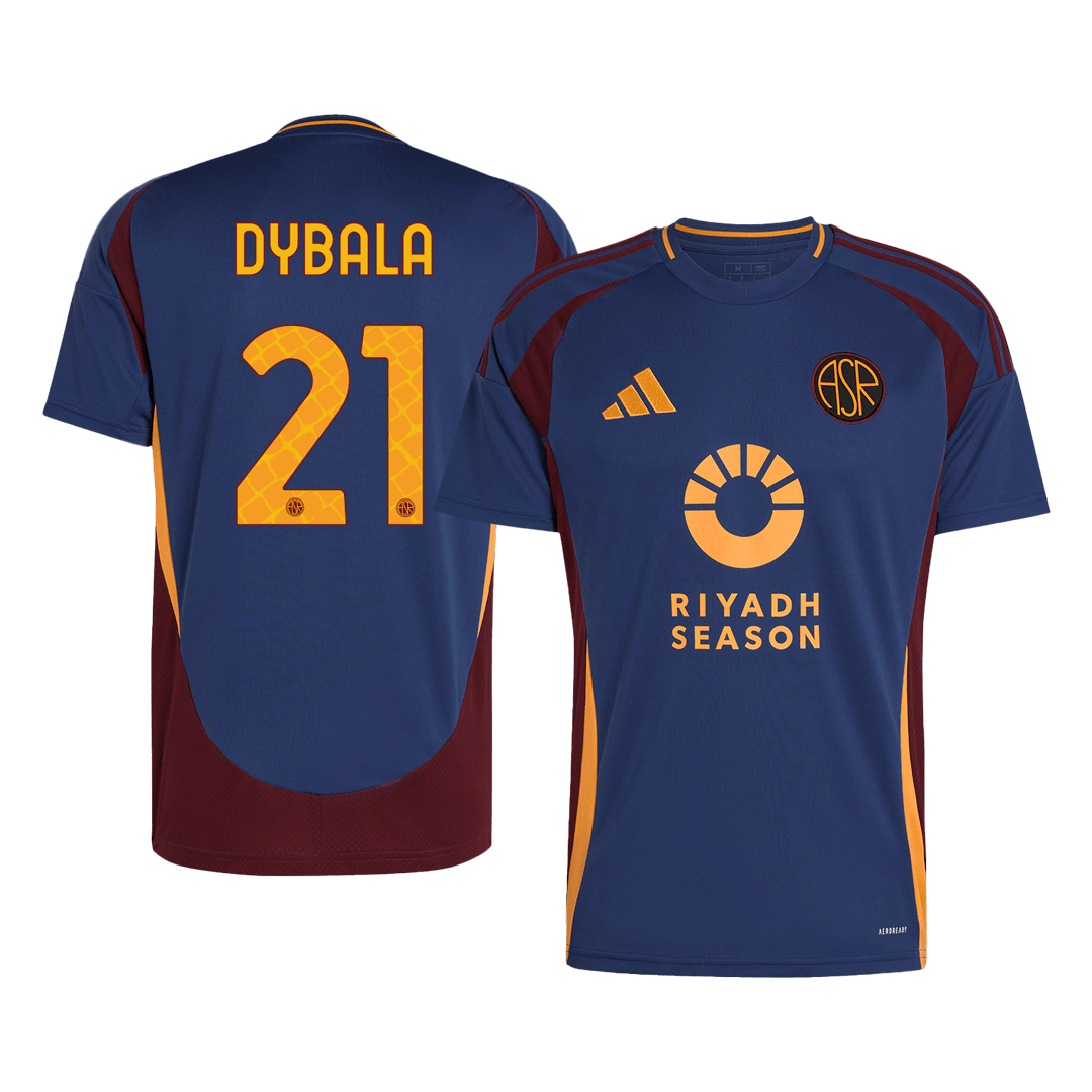 DYBALA #21 Roma Soccer Jersey Third Away Custom Shirt 2024/25