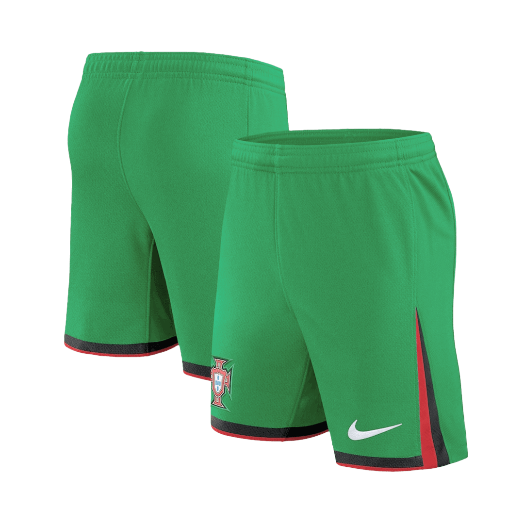 Portugal Home Soccer Shorts Euro 2024