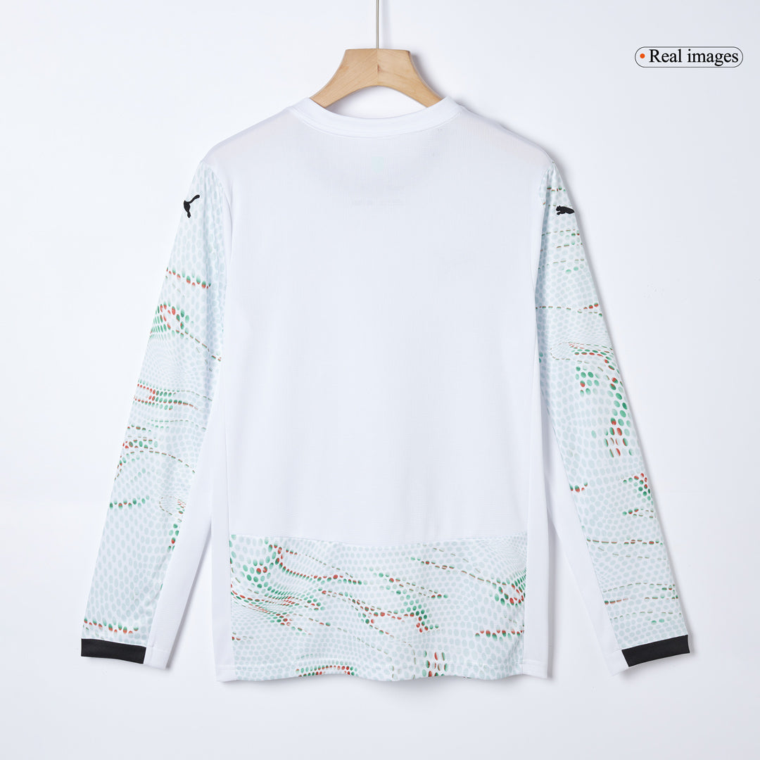 Portugal Away Long Sleeve Soccer Jersey 2025 White