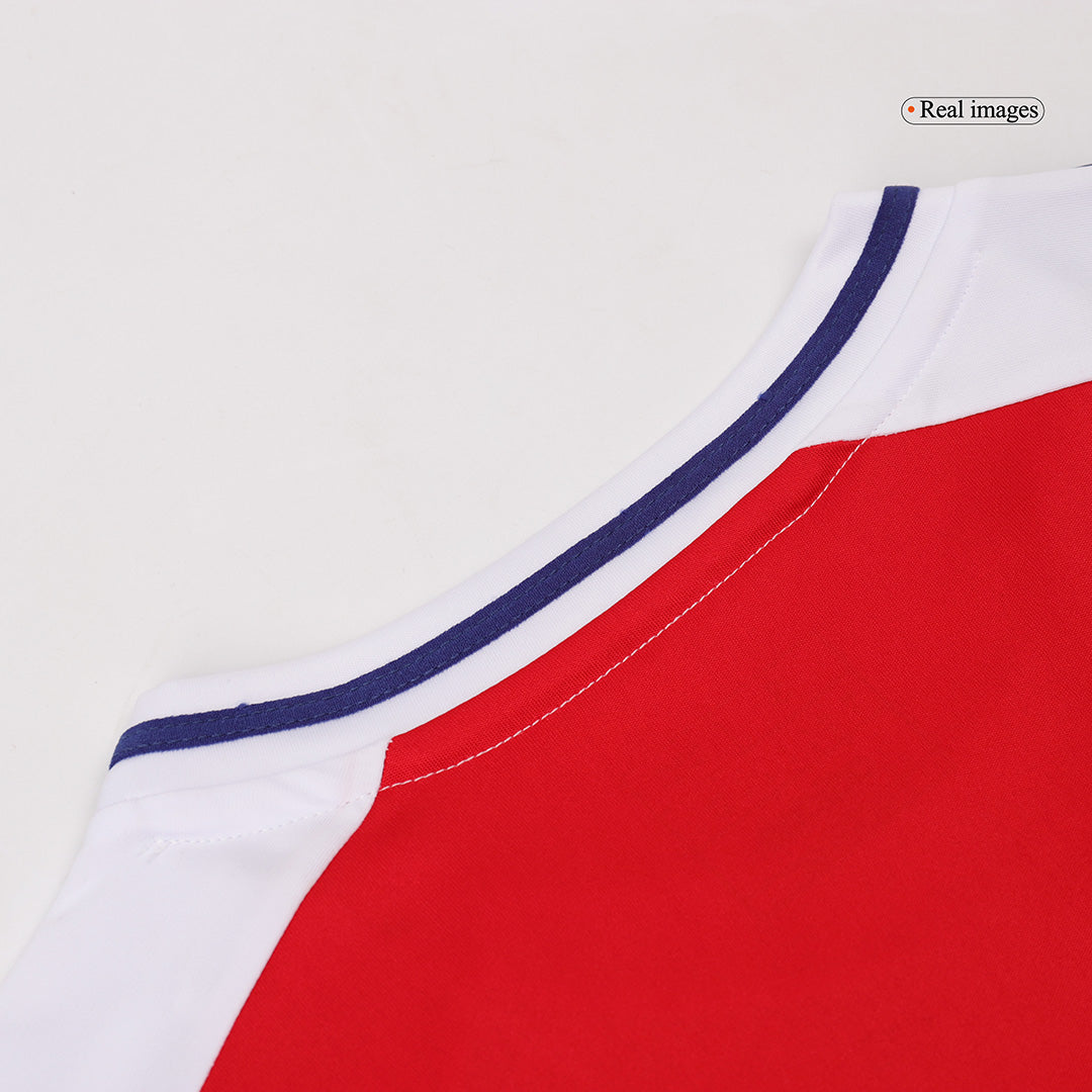 RICE #41 Arsenal Home Soccer Jersey 2024/25 Red - UCL