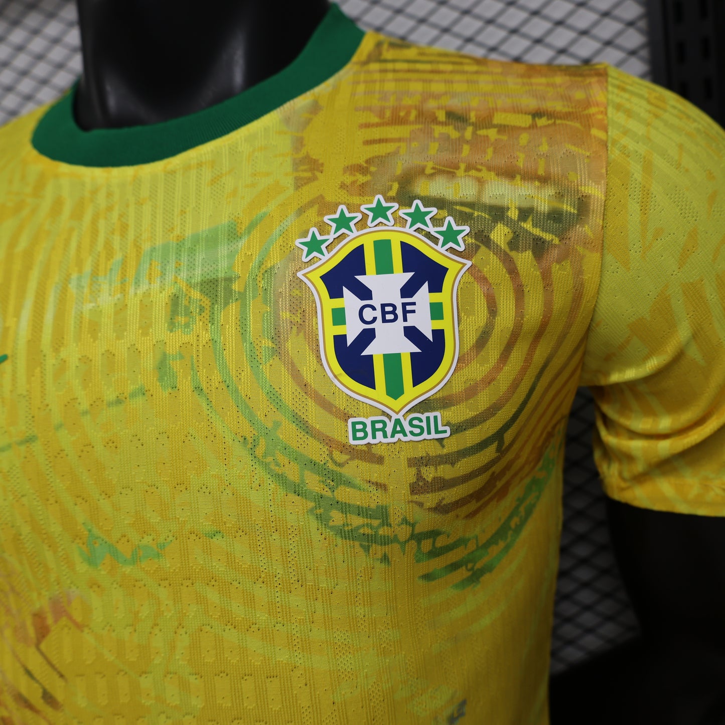 Brazil National Team Premium Soccer Jersey (Special Edition Authentic Player Version)