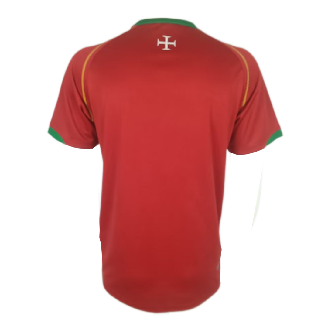 Retro 2006 Portugal Home Soccer Jersey