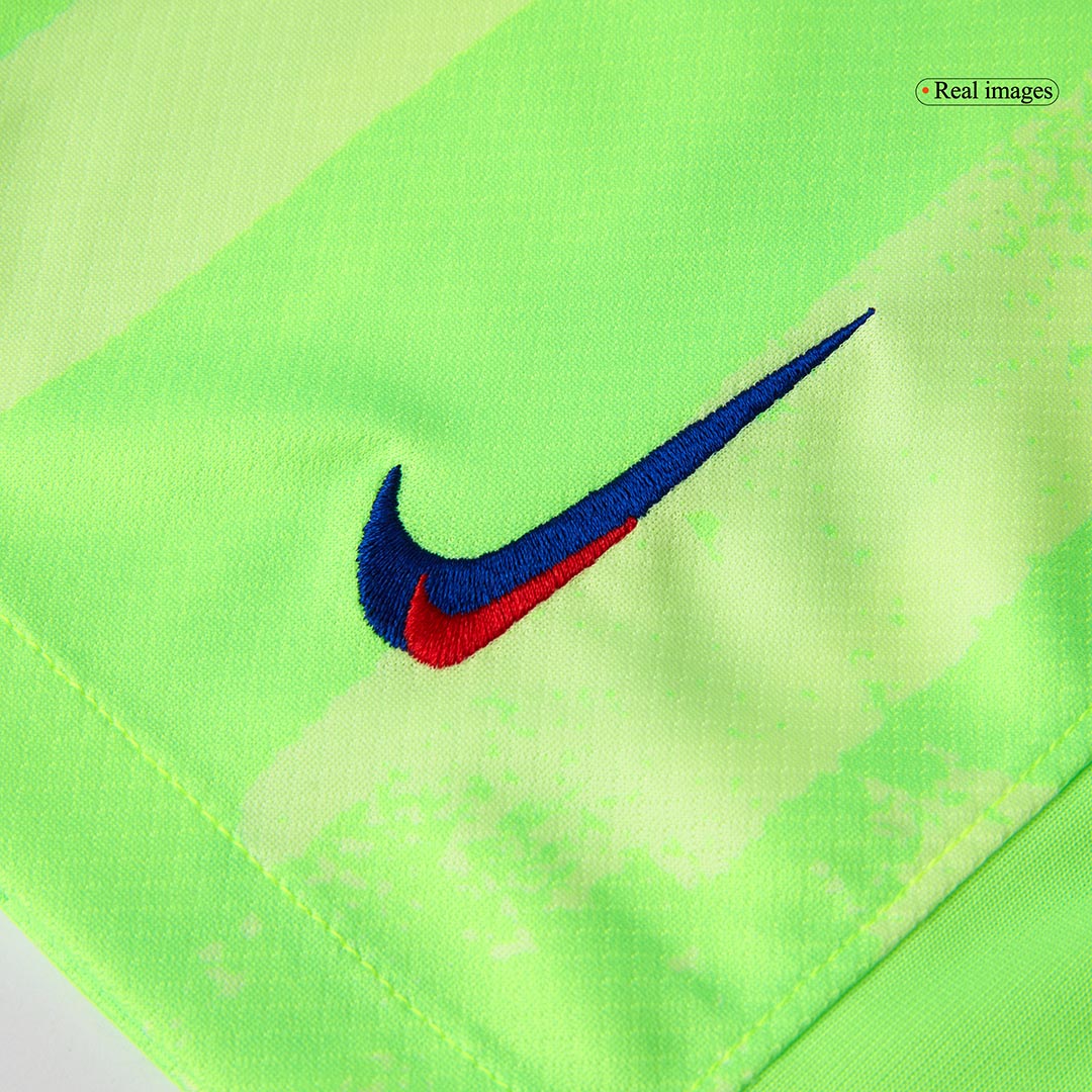 Barcelona Third Away Soccer Jersey Kit(Jersey+Shorts) 2024/25 - UCL (Spotify Logo Without Text)