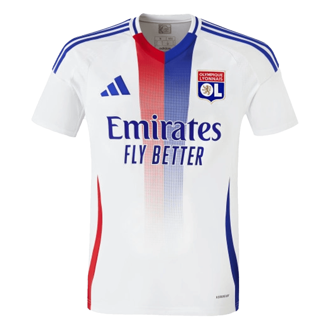 Olympique Lyonnais Soccer Jersey Home Custom Shirt 2024/25