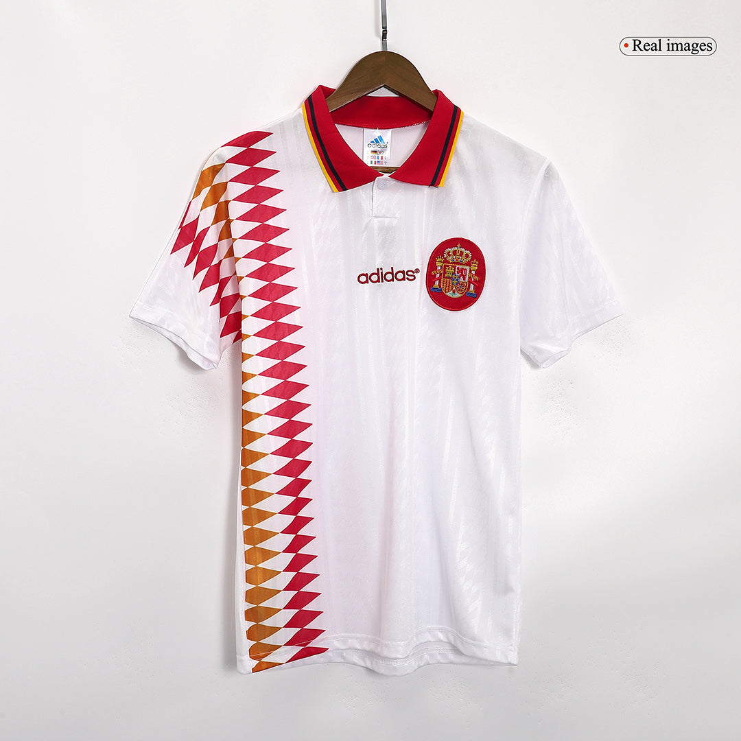Retro 1994 Spain Away Soccer Jersey