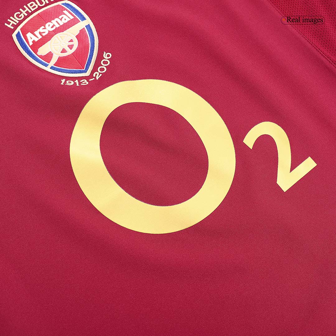 Retro 2005/06 Arsenal Home Soccer Jersey