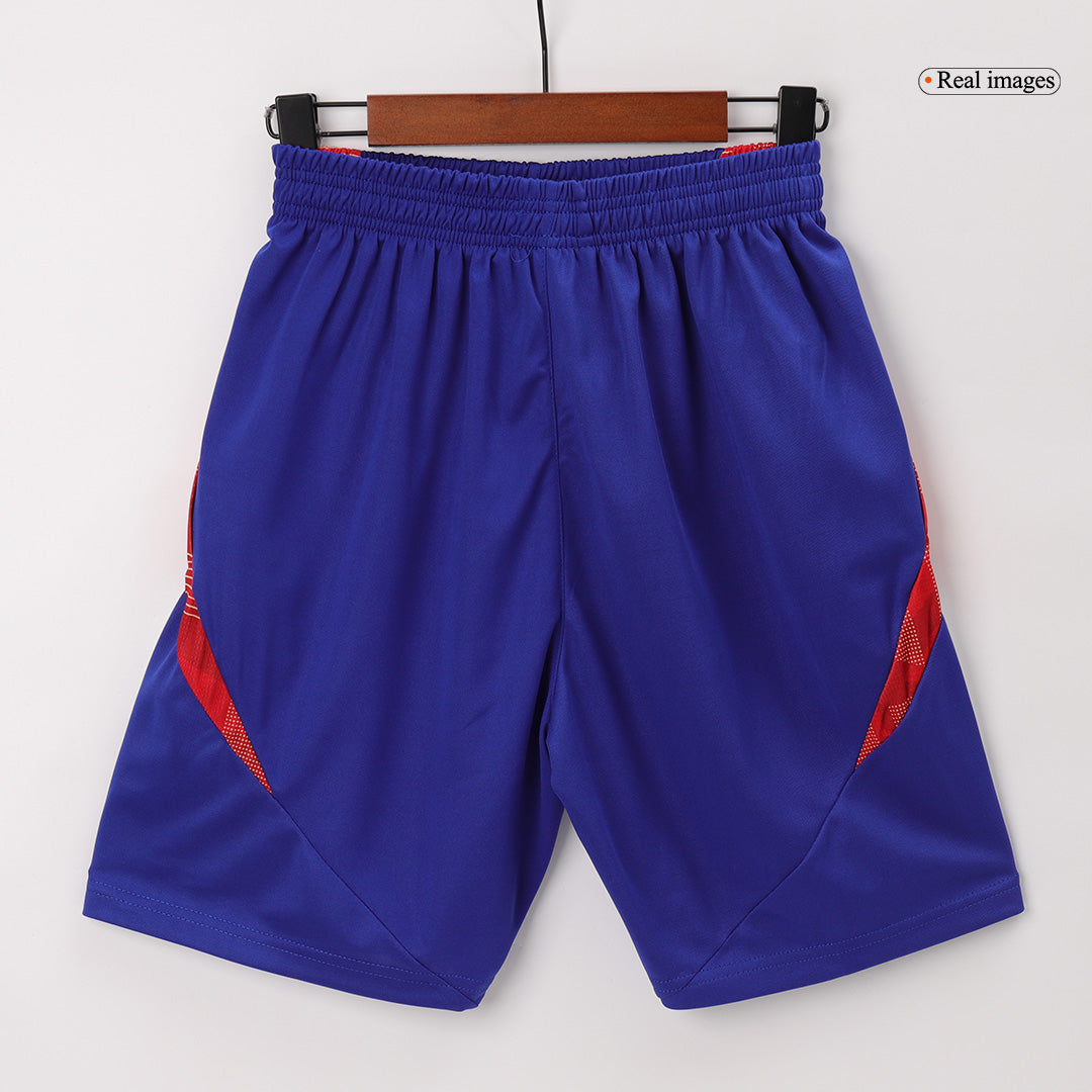 Spain Pre-Match Soccer Shorts Euro 2024