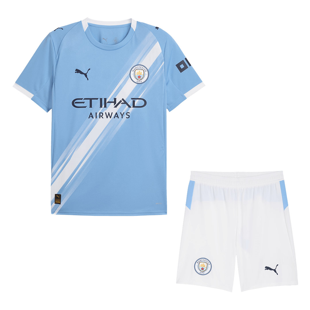 Manchester City Home Jerseys Kit 2025/26