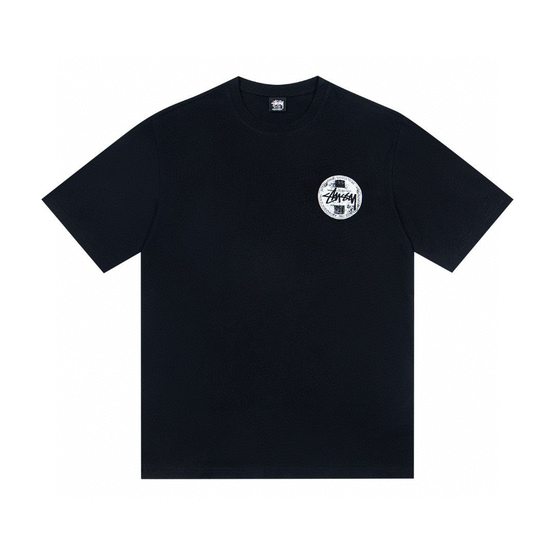 Stussy International Tribe Worldwide Black Graphic T-Shirt