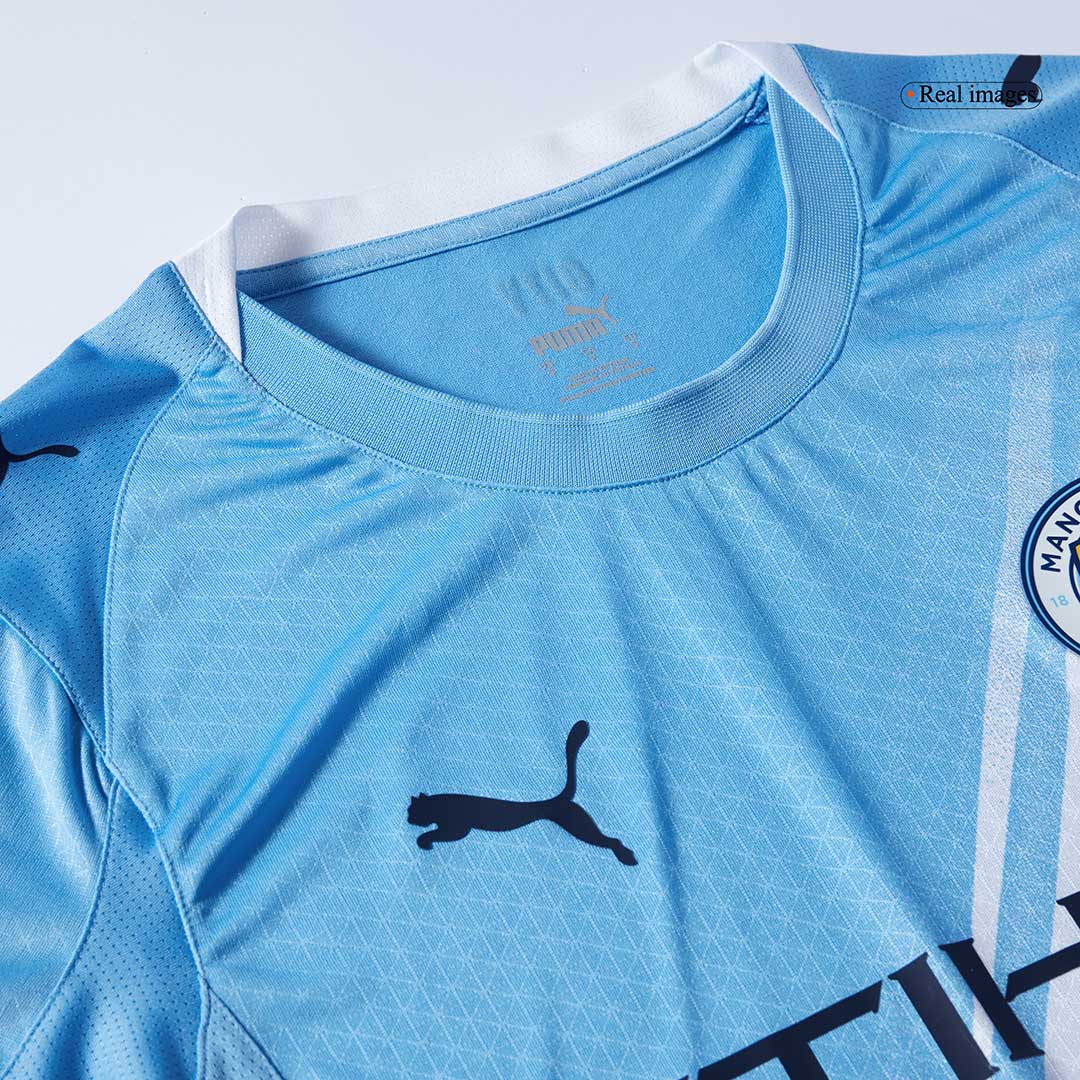 HAALAND #9 Manchester City Home Authentic Soccer Jersey 2025/26 - Club World Cup