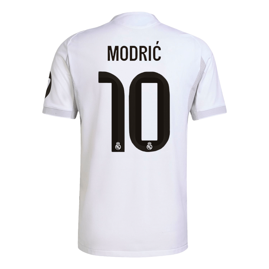 MODRIĆ #10 Real Madrid Home Authentic Soccer Jersey 2025/26
