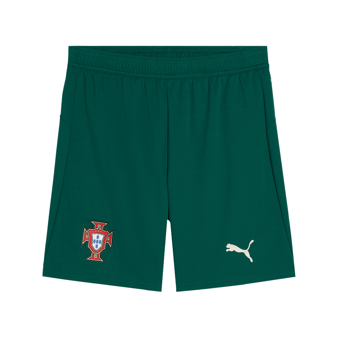 Portugal Home Soccer Shorts 2025