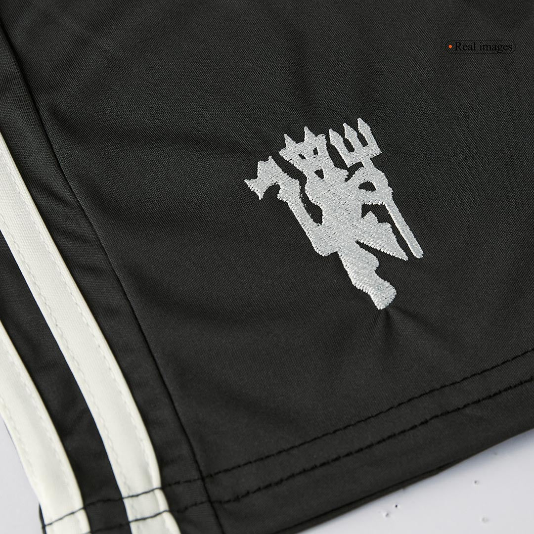 Kid's Manchester United Third Away Soccer Jersey Kit (Shirt+Shorts+Socks) 2024/25