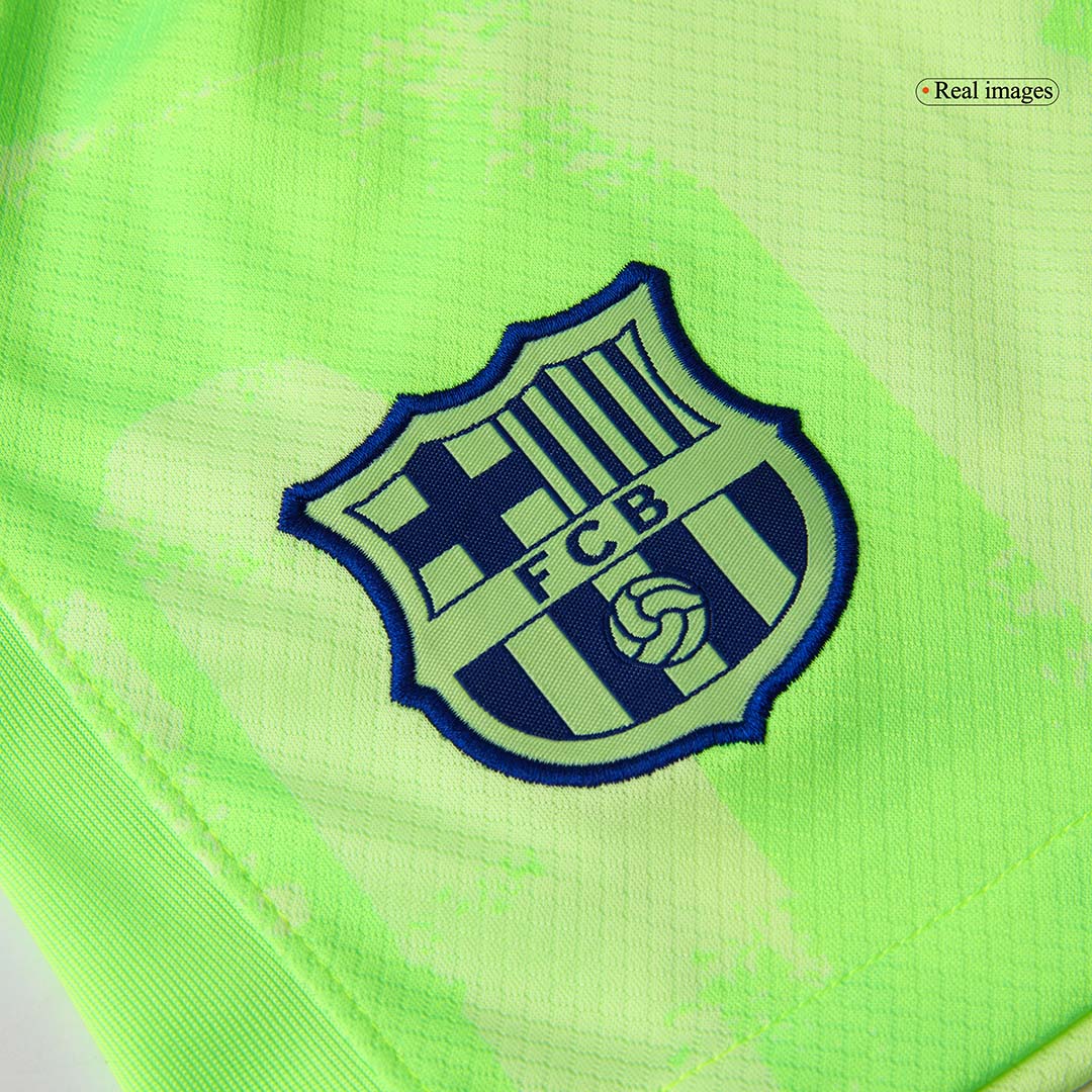 Barcelona Third Away Soccer Jersey Kit(Jersey+Shorts) 2024/25 - UCL