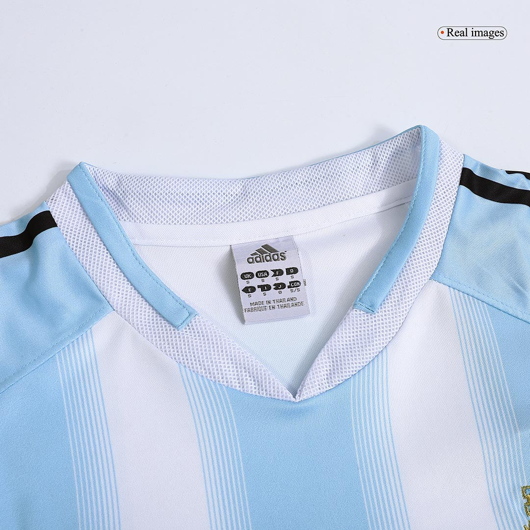 Retro 2004/05 Argentina Home Soccer Jersey