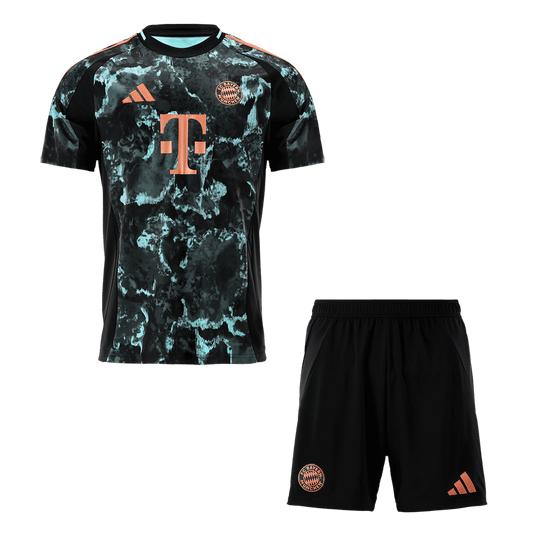 Bayern Munich Away Soccer Jersey Kit(Jersey+Shorts) 2024/25