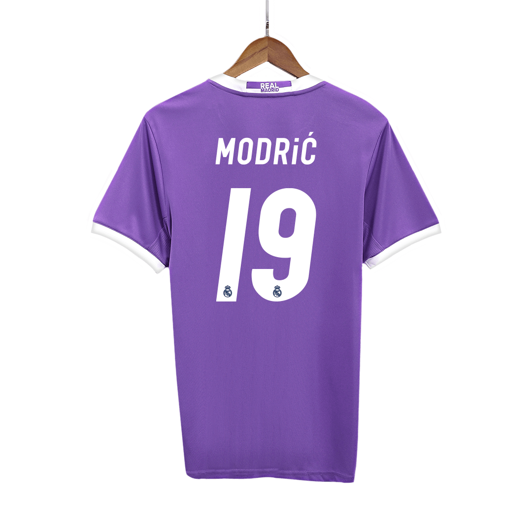Retro MODRIĆ#19 2016/17 Real Madrid Away Soccer Jersey