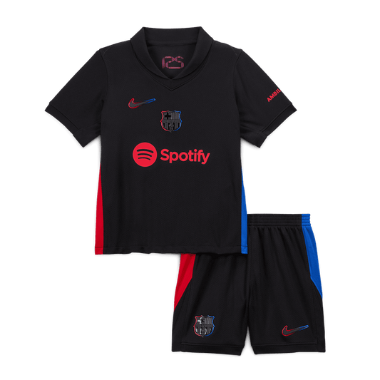 Kids Barcelona Custom Away Soccer Kits 2024/25