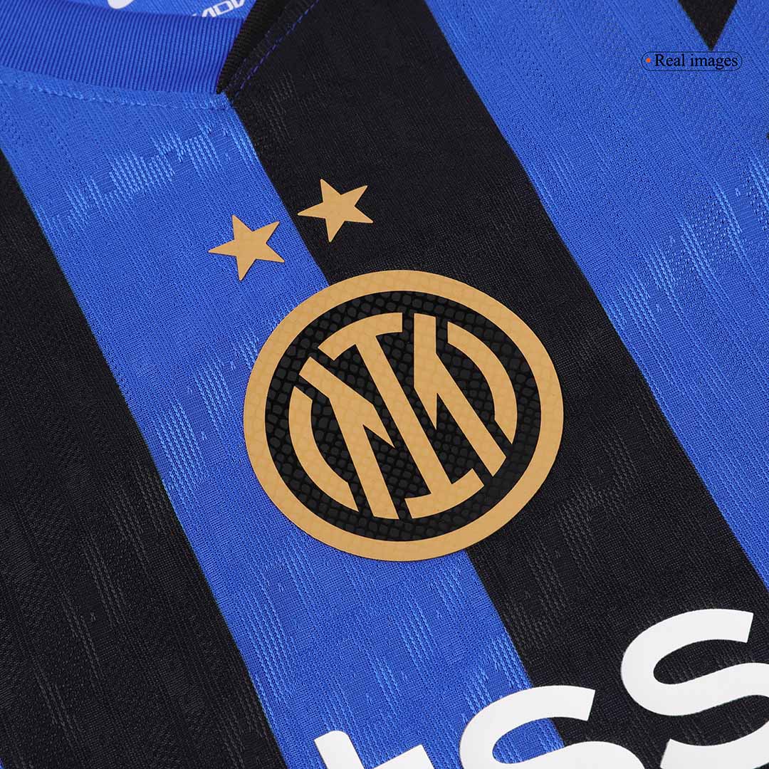 Authentic LAUTARO #10 Soccer Jersey Inter Milan Home Shirt 2024/25