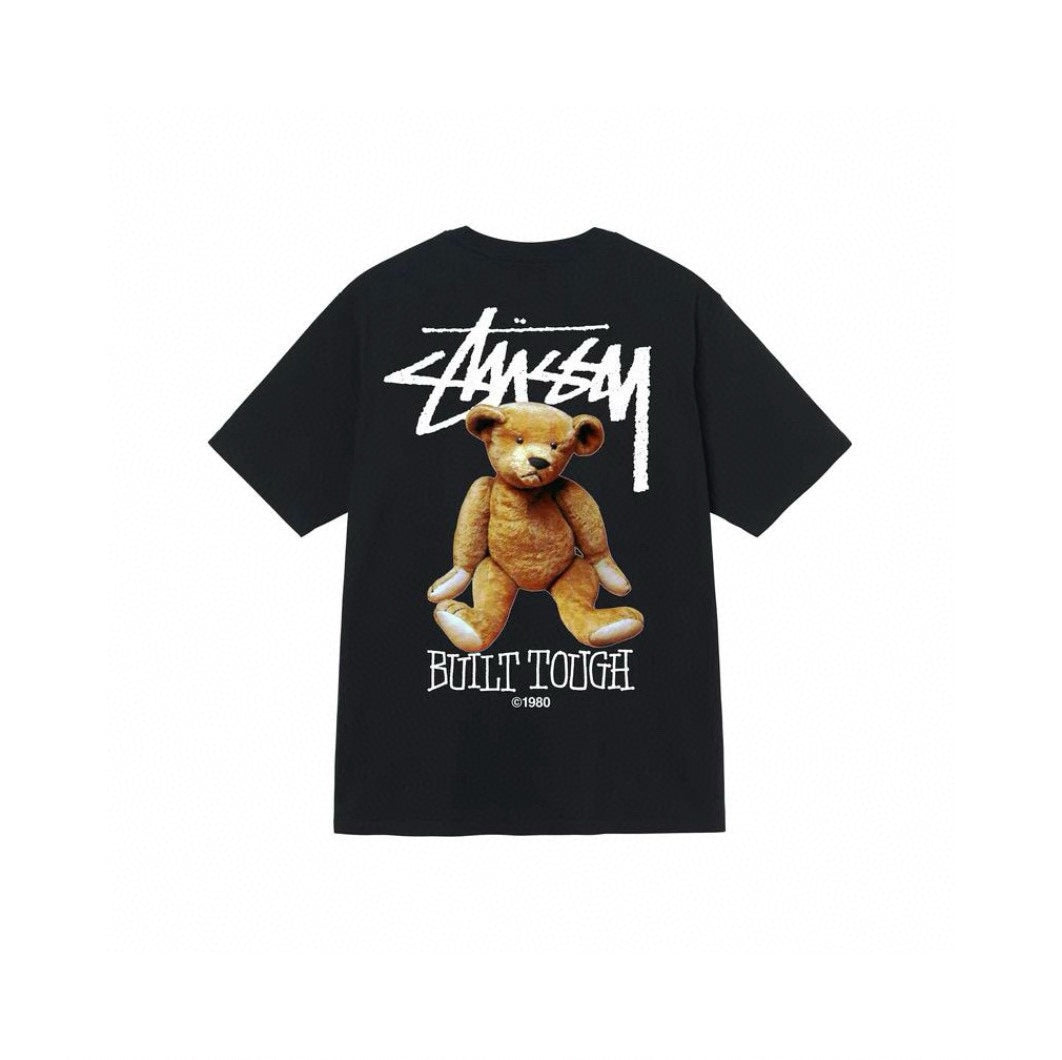 Stussy Built Tough Graphic T-Shirt - Black