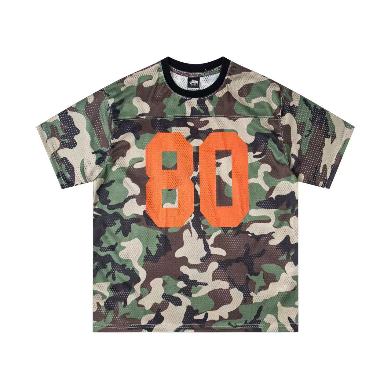 Stussy 80 Mesh Athletic Jersey - Black