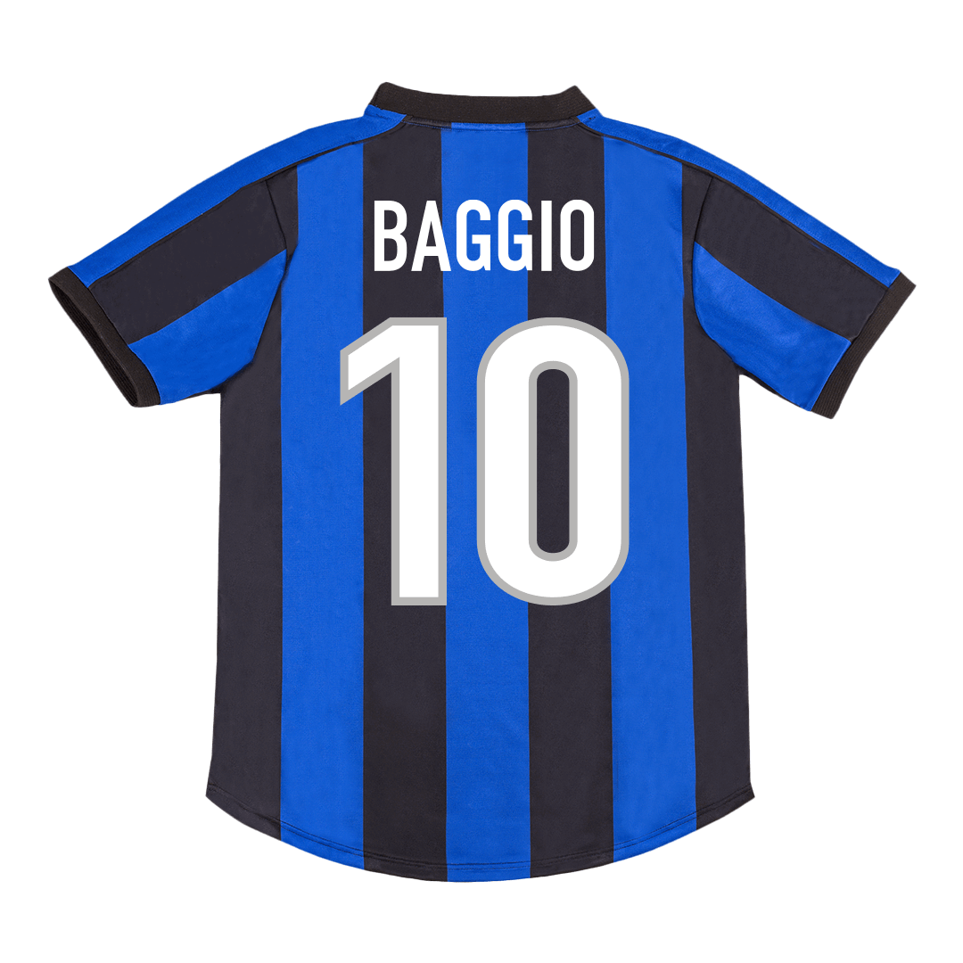 Retro BAGGIO #10 1999/00 Inter Milan Home Soccer Jersey