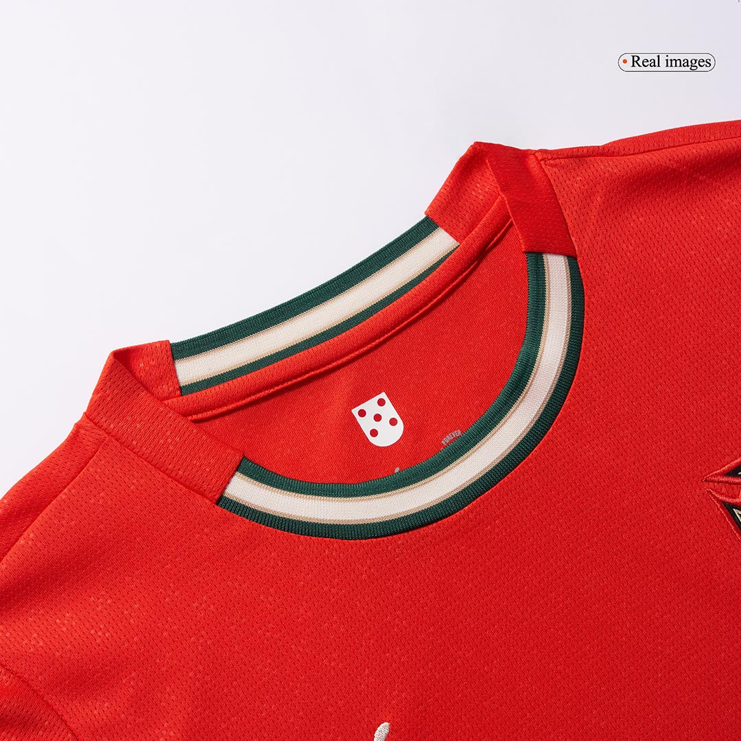 Women's Portugal Home Soccer Jersey 2025