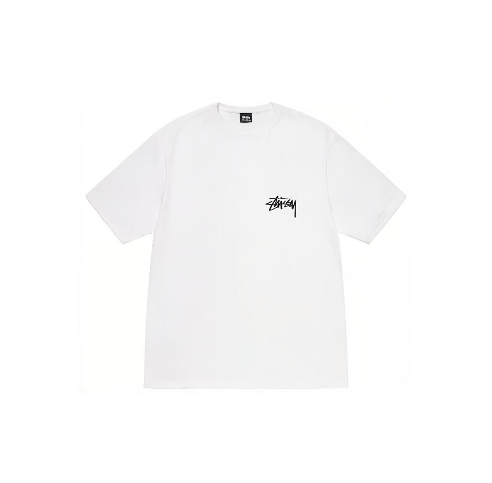 Black Glowing 8-Ball Graphic T-Shirt