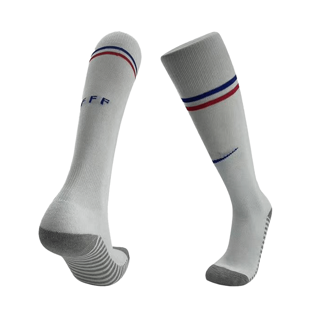 France Away Soccer Jersey Kit(Jersey+Shorts+Socks) Euro 2024