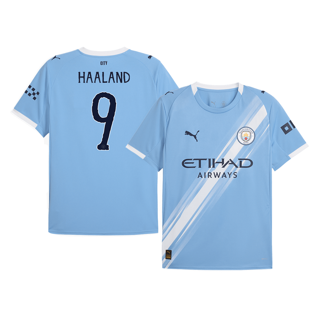 HAALAND #9 Manchester City Home Soccer Jersey 2025/26 - Club World Cup
