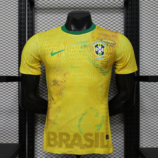 Brazil National Team Premium Soccer Jersey (Special Edition Authentic Player Version)