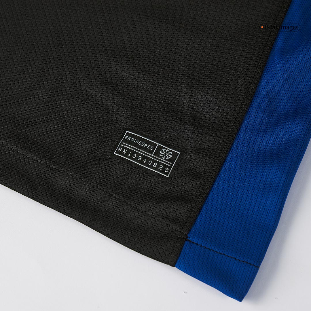 Barcelona Away Soccer Jersey Kit(Jersey+Shorts+Socks) 2024/25 - Spotify Logo Without Text