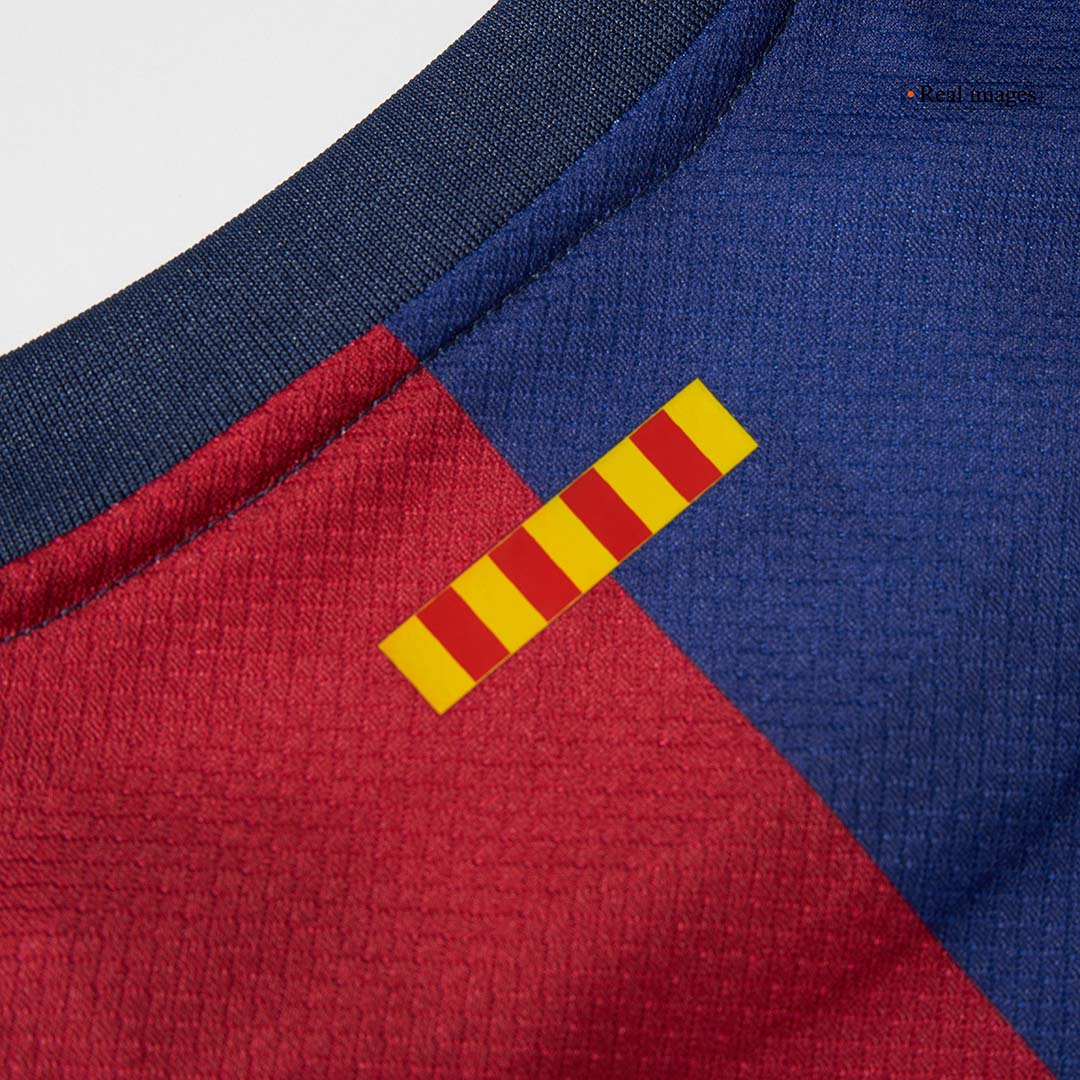 Kids Barcelona Custom Home Soccer Kits 2024/25