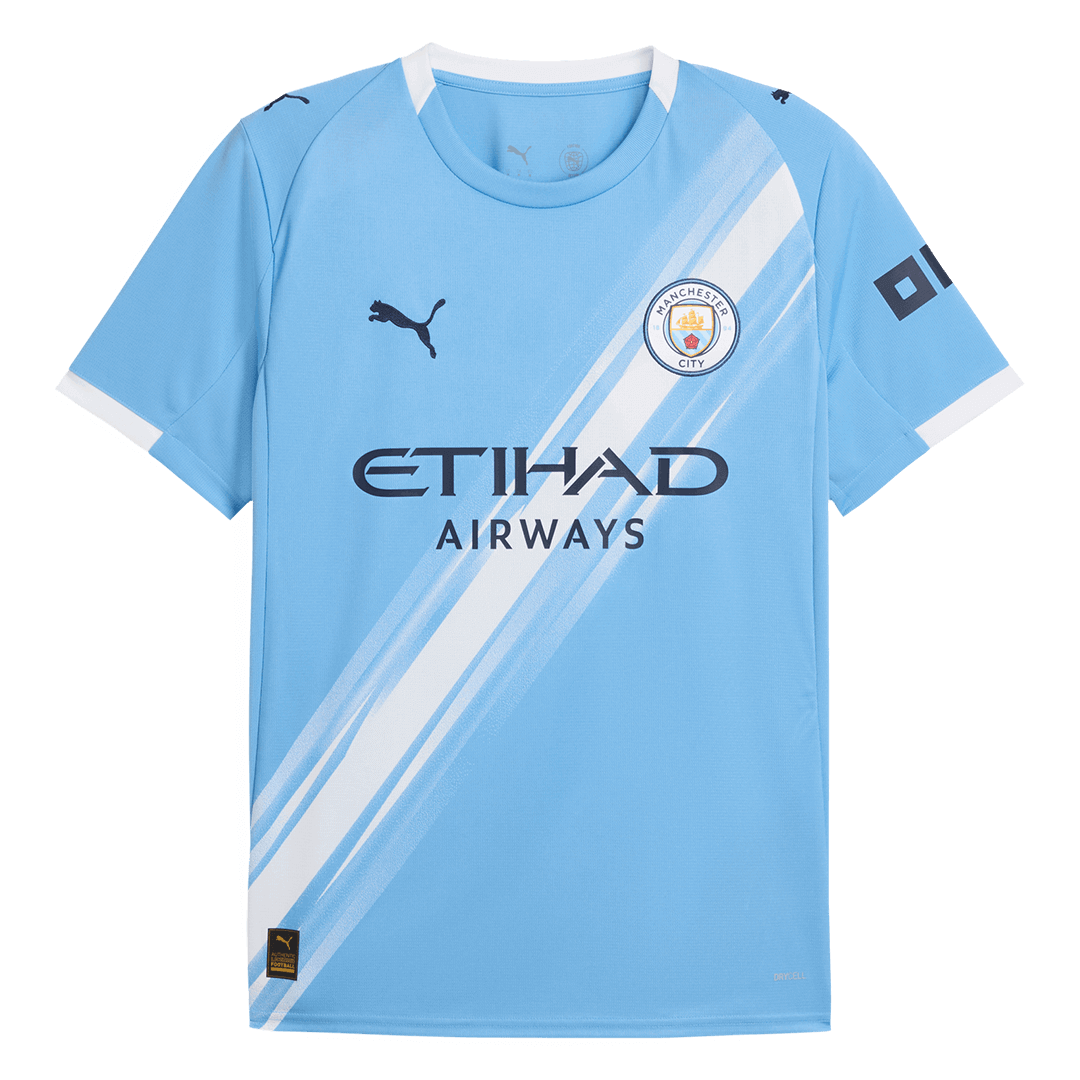 Manchester City Home Soccer Jersey 2025/26 Blue