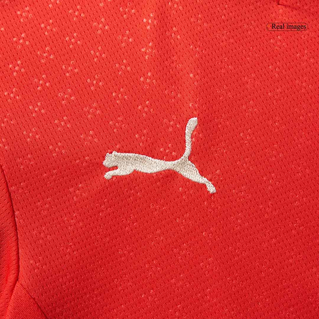 Kid's Portugal Home Soccer Jersey Kit(Jersey+Shorts) 2025 Red