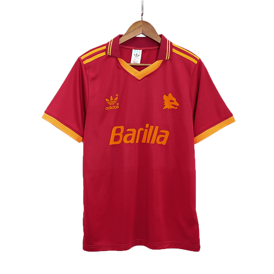 Retro 1992/94 Roma Home Soccer Jersey
