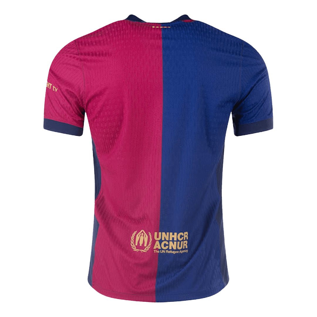 Authentic COLDPLAY #10 Barcelona Home Soccer Jersey 2024/25 - COLDPLAY