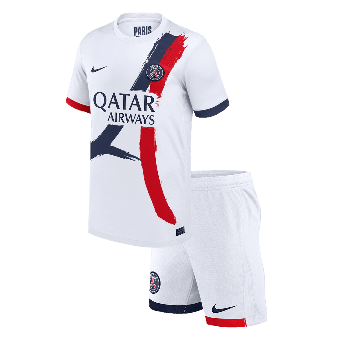 Gift-PSG Away Kids Soccer Jerseys Kit 2024/25