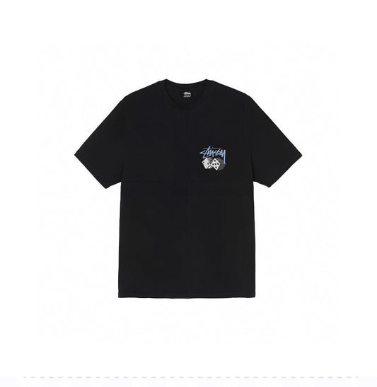 Stussy Dice Graphic T-Shirt in Black