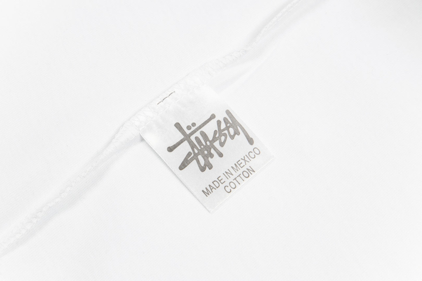 Stussy SP Swirl Logo Short Sleeve T-Shirt - White