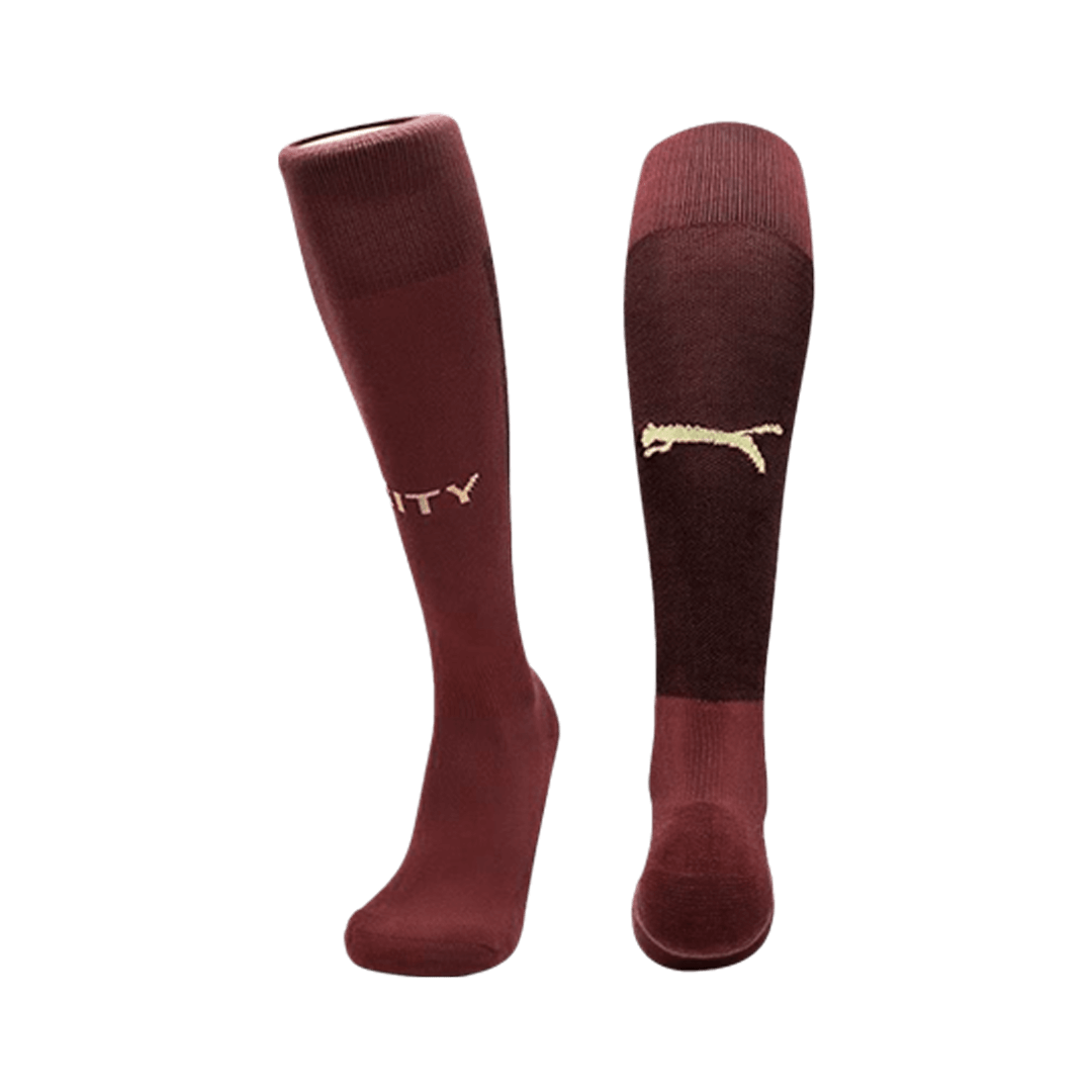 Manchester City Third Away Soccer Jersey Kit(Shirt+Shorts+Socks) 2024/25