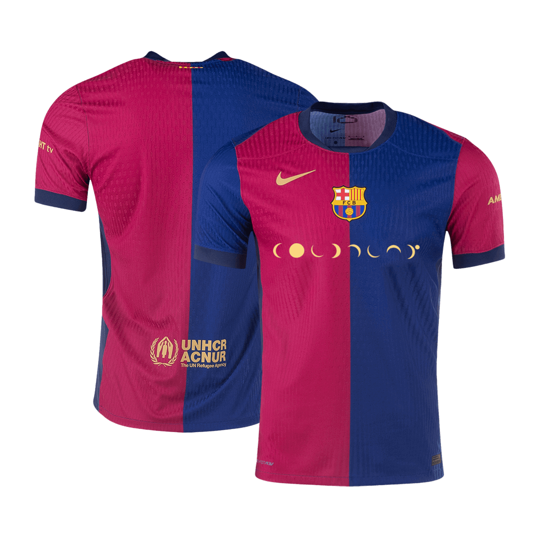 Authentic Barcelona X COLDPLAY Home Soccer Jersey 2024/25